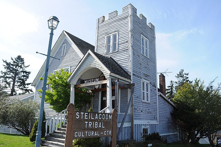 The Steilacoom Tribal Cultural Center and Museum in Steilacoom, Washington