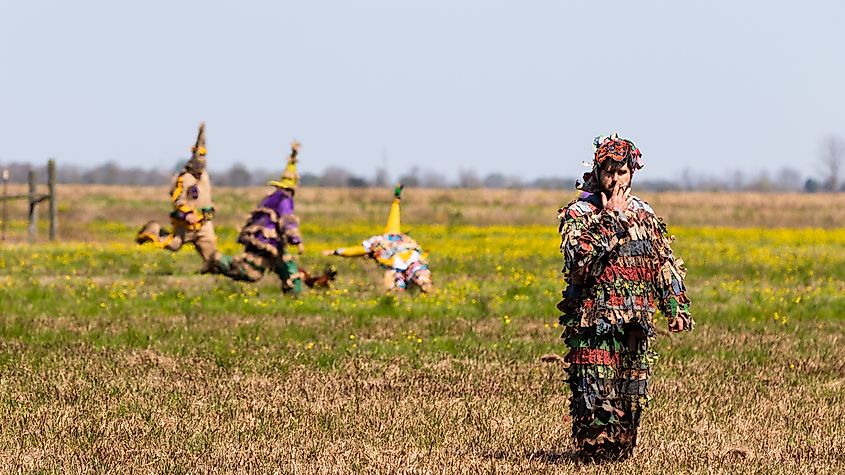 Cajun Mardi Gras Mamou, Louisiana