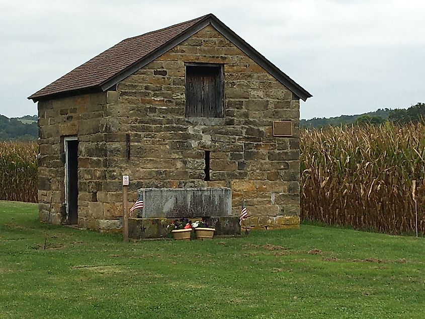 The Old Stone Fort in Ohio.