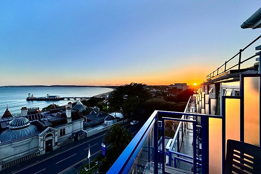 Marsham Court Hotel sunset view. Image credit: Bryan Dearsley