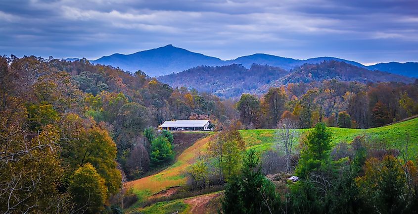 Fall in Boone, North Carolina