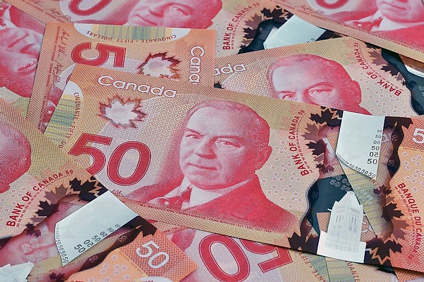 Canadian Fifty Dollar Bill