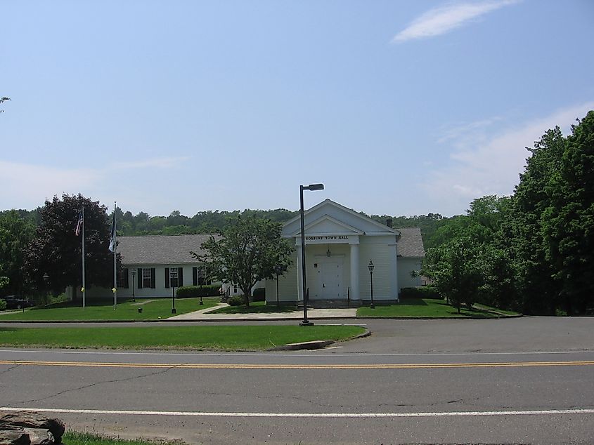 Roxbury Town Hall in Connecticut