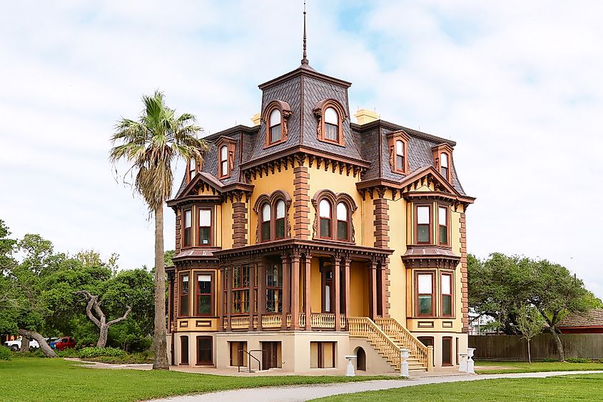 Rockport-Fulton, Texas: The George W. Fulton Mansion.