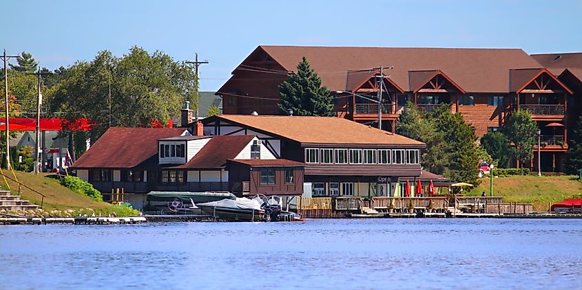 Matt Morgan's Historic Bar and Restaurant in Minocqua, Wisconsin