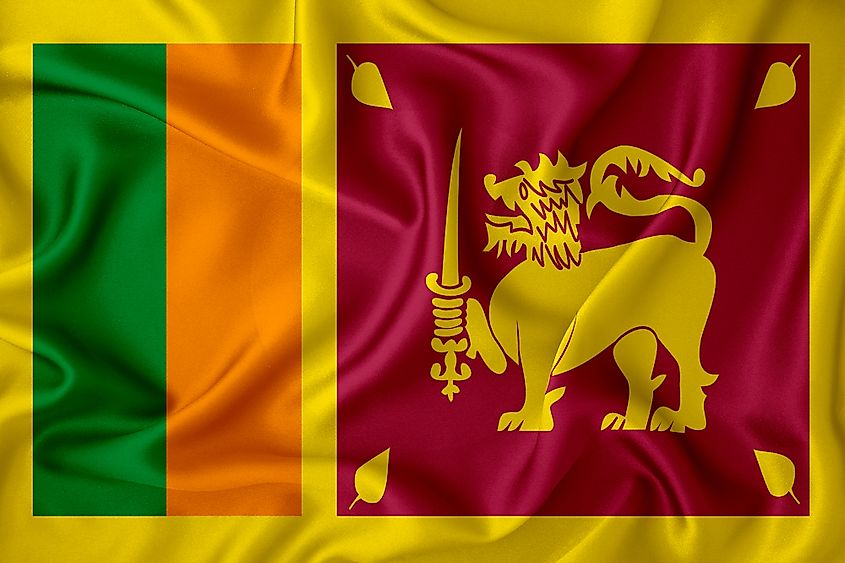 flag of sri lanka