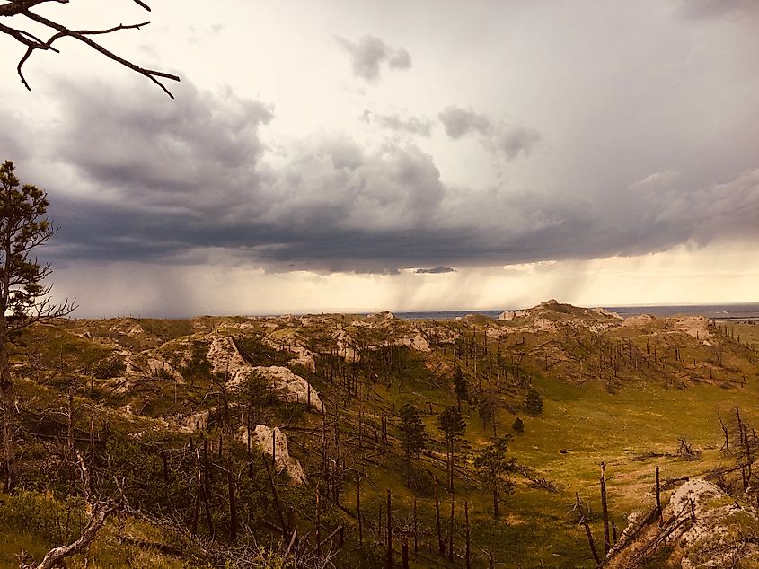 Chadron State Park of Nebraska.