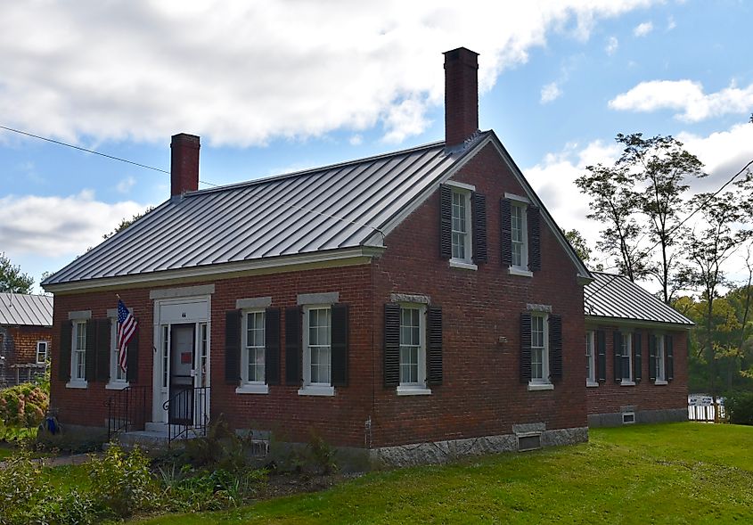 Skowhegan History House. Photo via Wikimedia Commons.