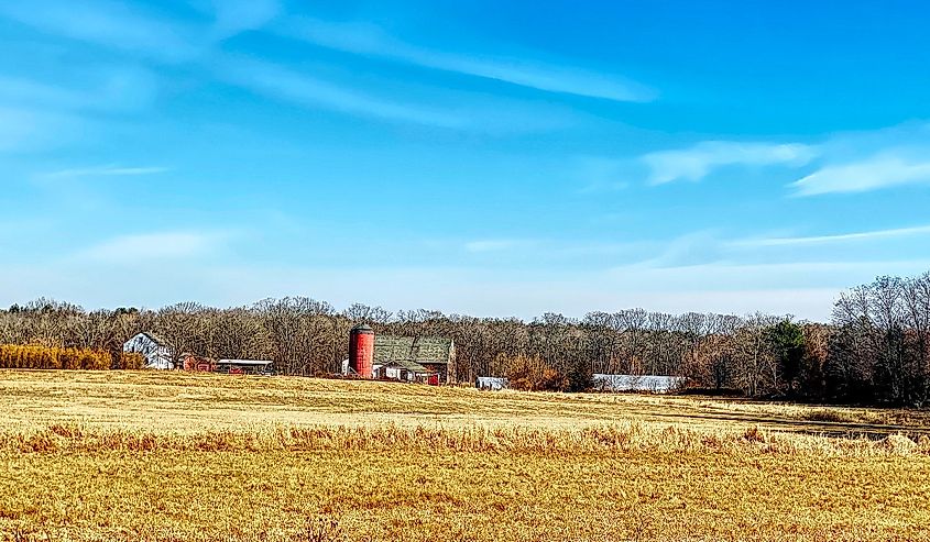 Located in Snake Den State Park, Johnston Rhode Island.