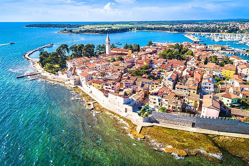 Novigrad Istarski historic Adriatic coastal town in Croatia.