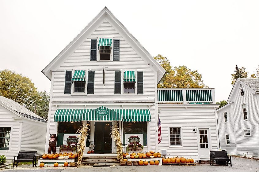 The Dorset Union Store in Dorset, Vermont.