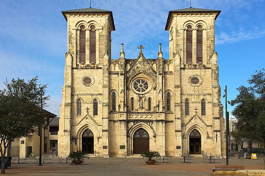 The San Fernando Cathedral in San Antonio, Texas