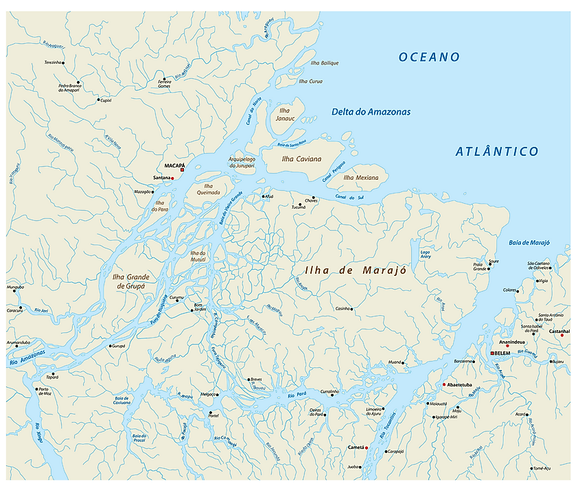Amazon River Worldatlas Amazon River Worldatlas