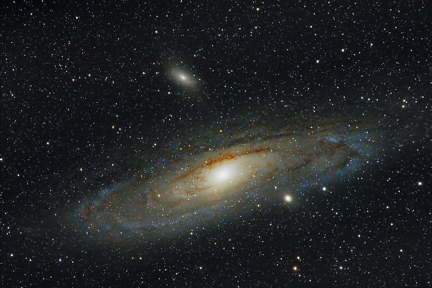 The Elliptical Andromeda Galaxy