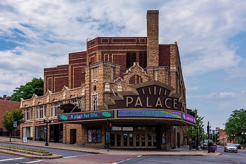 The historic Palace Theatre on Clinton Avenue was originally a Radio Keith Orpheum (RKO) venue.