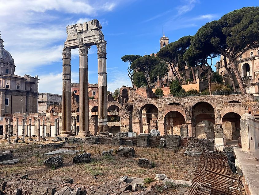 Old Roman ruins.