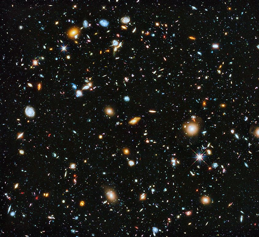 Самый красочный снимок Вселенной, сделанный космическим телескопом Хаббл
