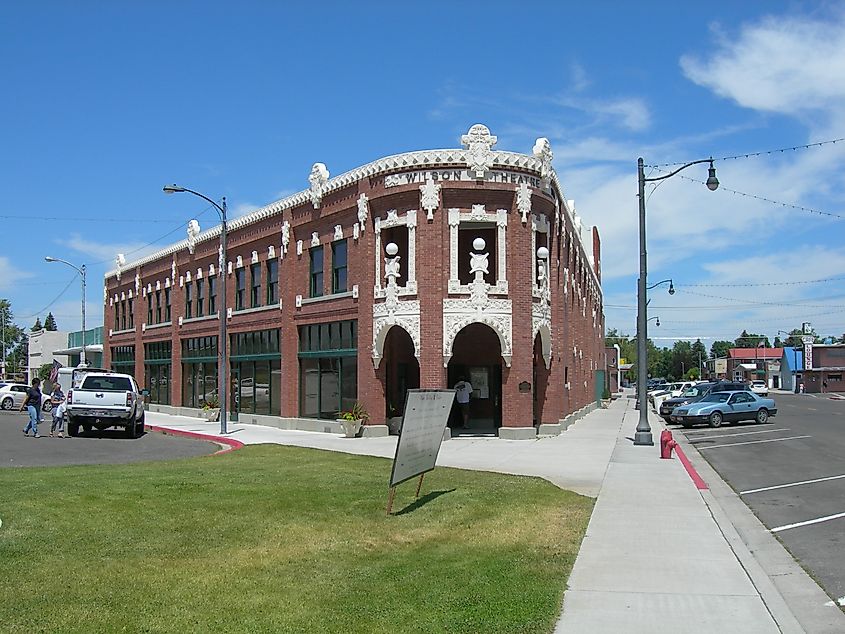 Historic Wilson Theatre in Rupert, Idaho