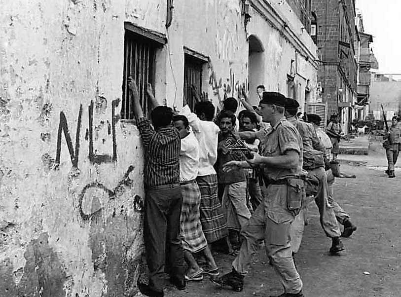 British Army's counter-insurgency campaign in the British-controlled territories of South Arabia, 1967 By العمري - https://alamree.net/, Public Domain.