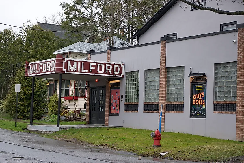 Milford Theatre in Milford, Pennsylvania.