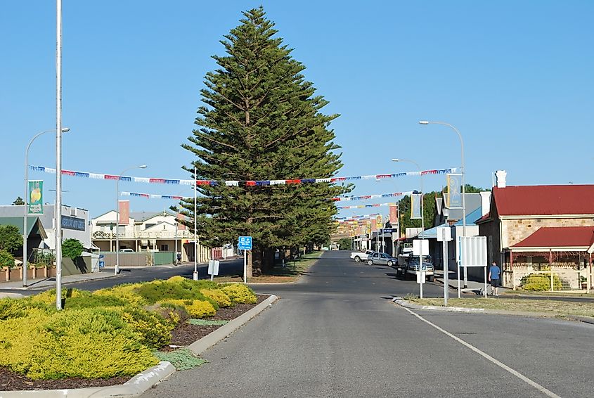 First Street in Ardrossan, South Australia.
