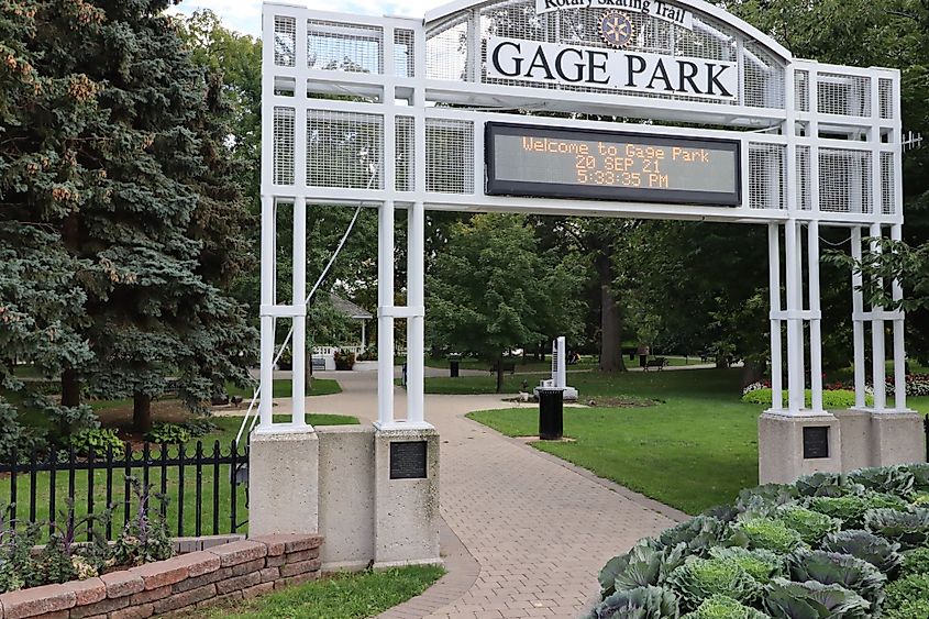 At Gage Park in Brampton, Ontario, Canada