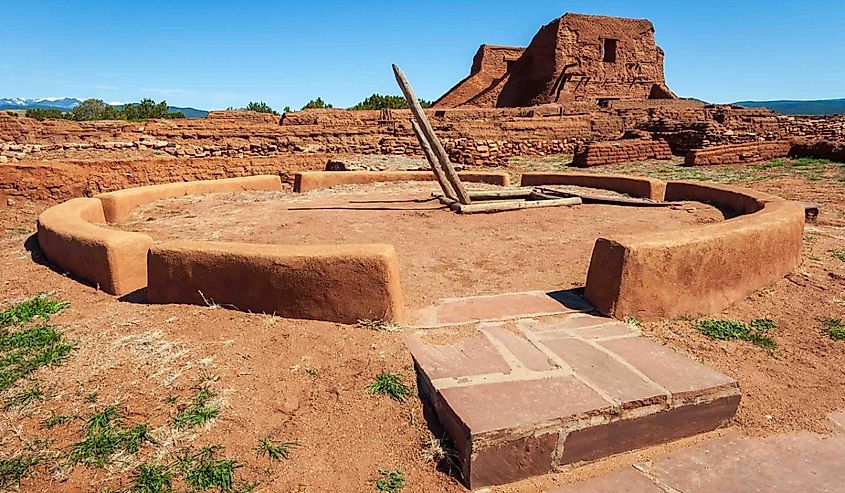 Pecos National Historical Park in San Miguel County, New Mexico