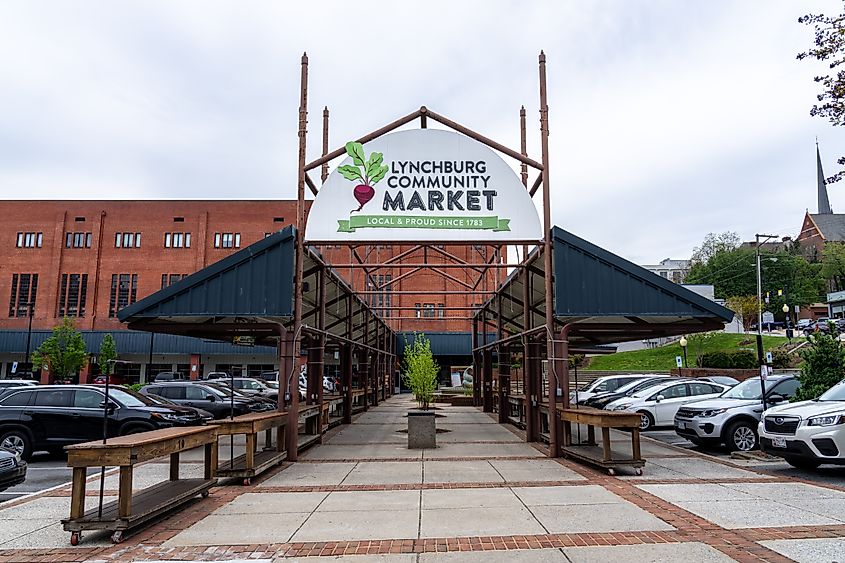 The Lynchburg Community Market.