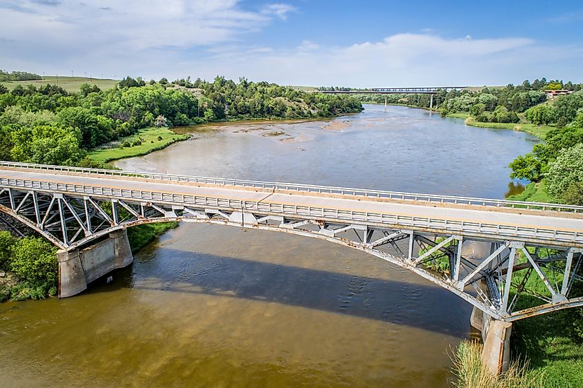 Niobrara River near Valentine, Nebraska.