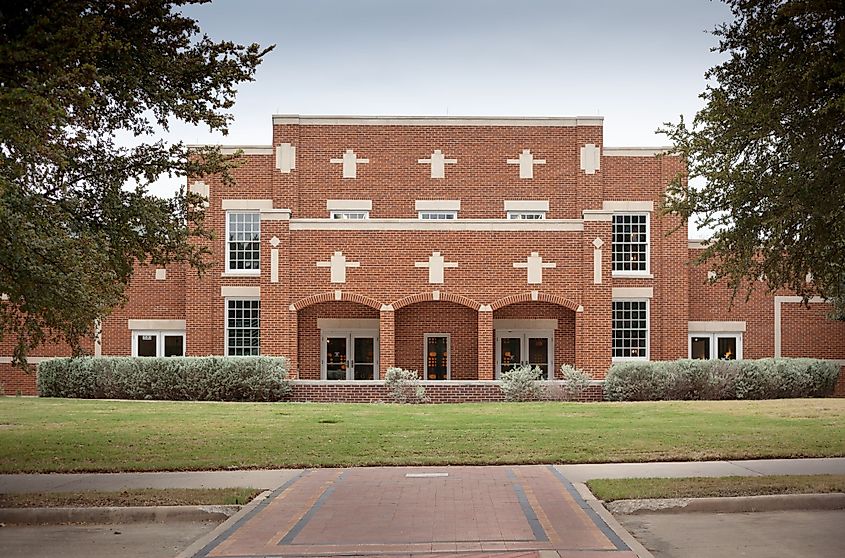 City of Plano's Courtyard Theater in Plano, Texas