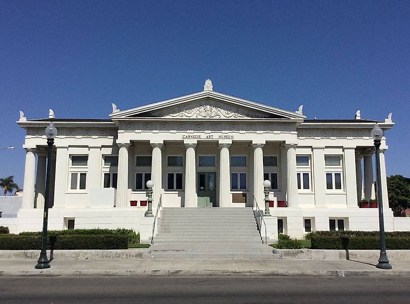 Carnegie Art Museum in Oxnard, California