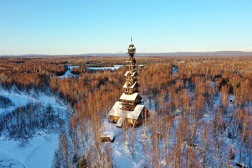 Dr. Seuss House in Alaska.
