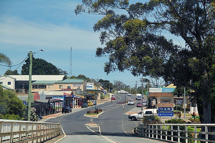 The charming town of Denmark, Western Australia. 