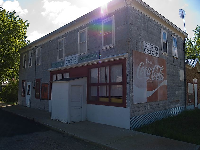 Dagan's Grocery in Jud, North Dakota