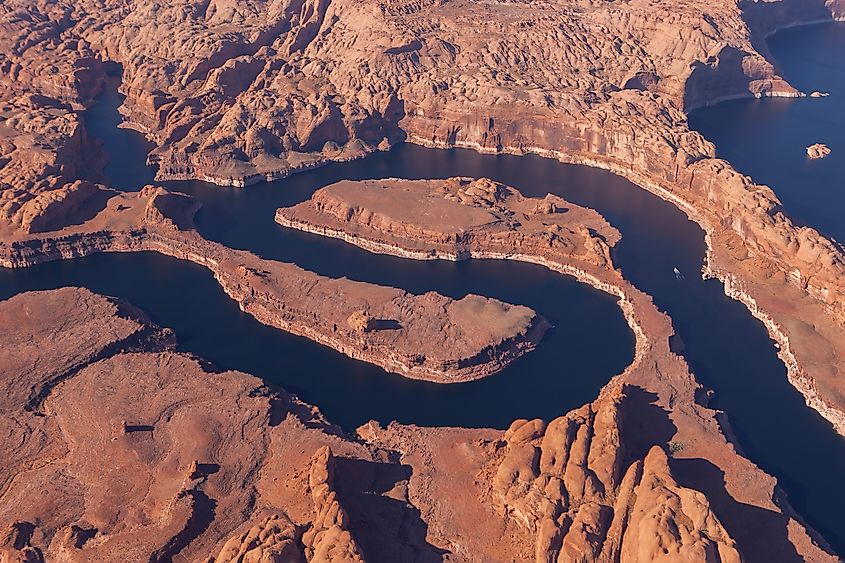 Lake Powell at Glen Canyon National Recreation area