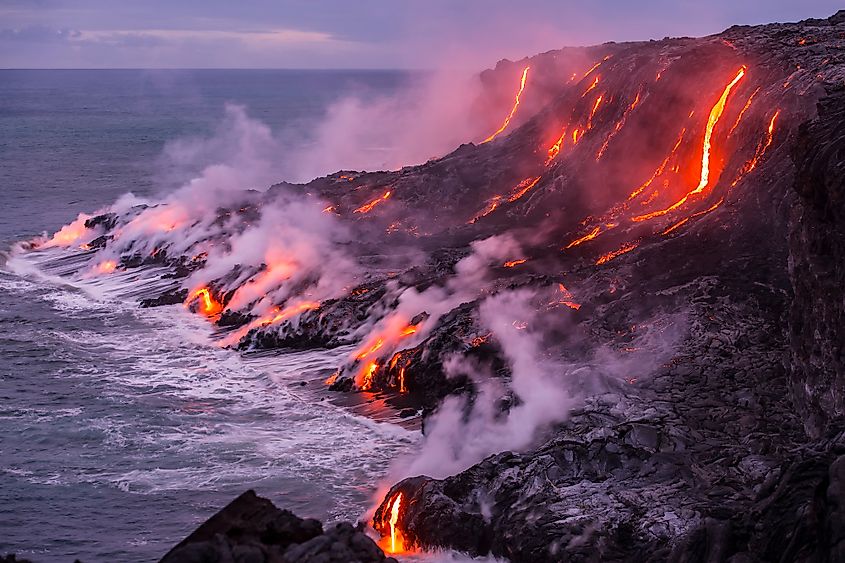 Hawaii volcanoes