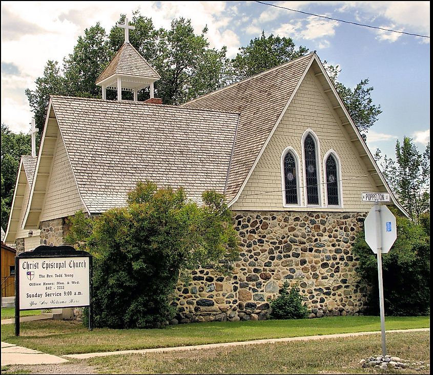 Christ Episcopal Church, a historic church in Sheridan, Montana, United States