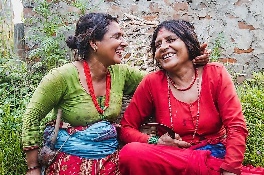 Mulheres nepalesas