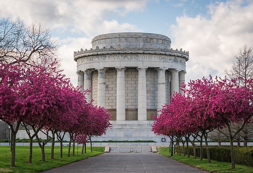 The George Rogers Clark National Historical Park.
