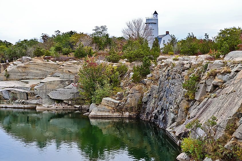 Halibut Point State Park in Rockport, Massachusetts.
