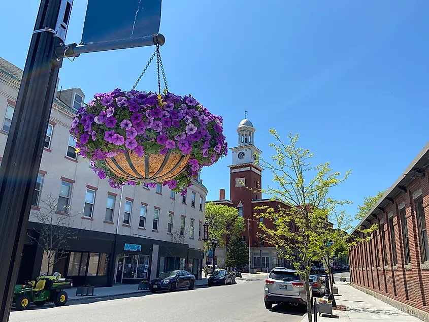 City Hall in Biddeford, Maine.