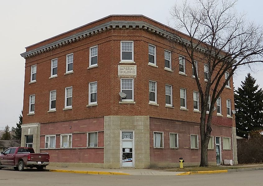 The 1912 Imperial Block in Vermilion, Alberta