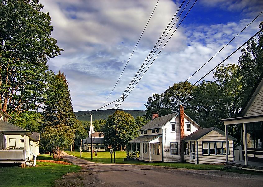 Downtown Walpack Center in New Jersey.