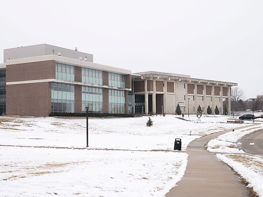 Missouri Western State University campus in St. Joseph, Missouri