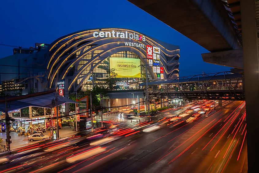 CentralPlaza WestGate is a hub shopping plaza and complex in Nonthaburi, Thailand.
