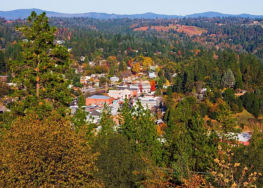 Placerville in Autumn (Northern California)