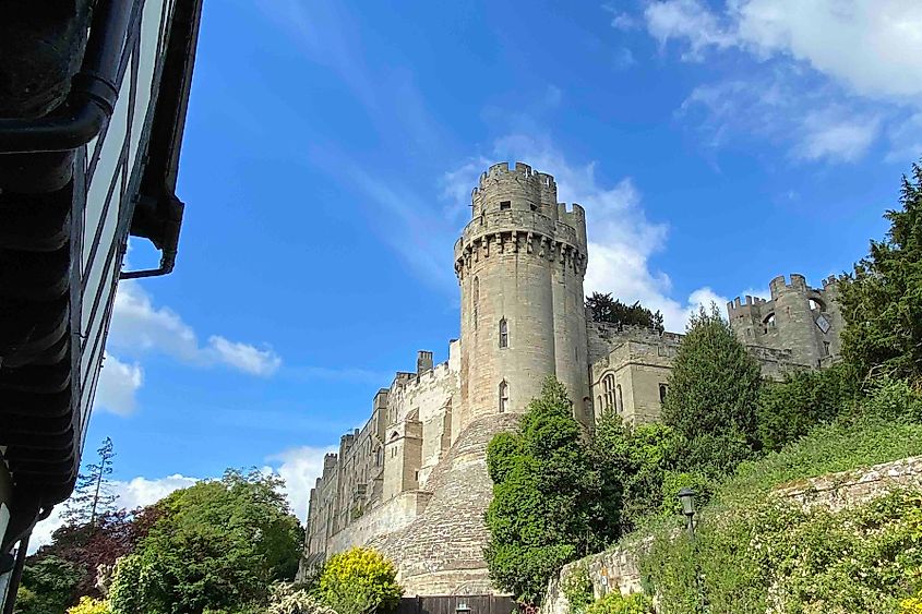 Warwick Castle view Image credit Bryan Dearsley