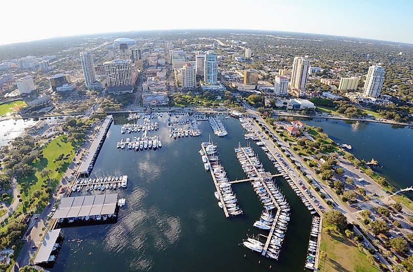 Skyline of St. Petersburg, Florida