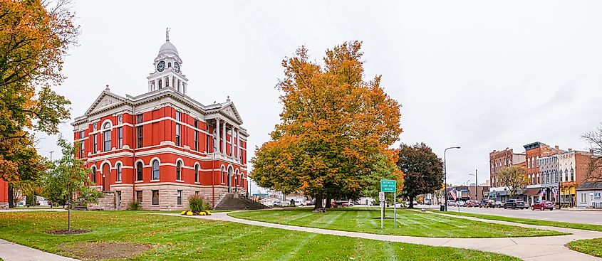 The Historic Eaton County Courthouse.