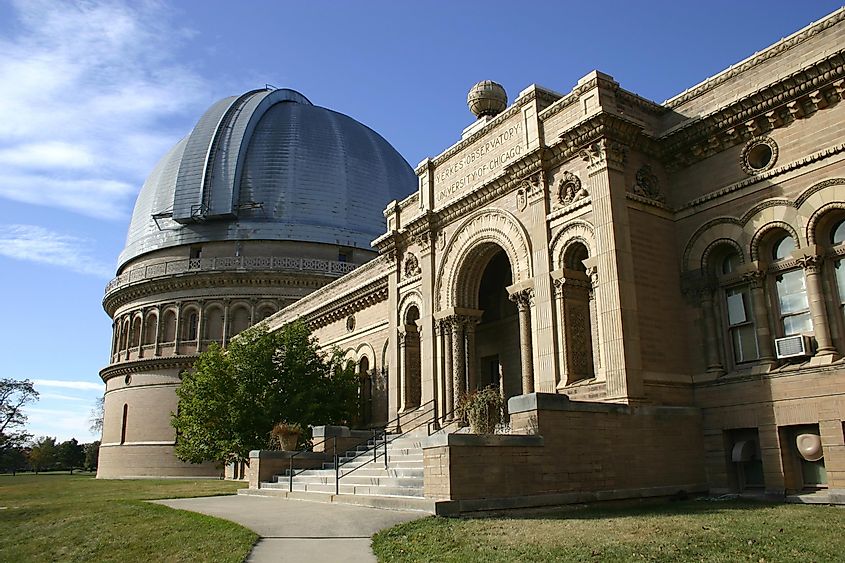 Yerkes observatory University of Chicago in Williams Bay Wisconsin
